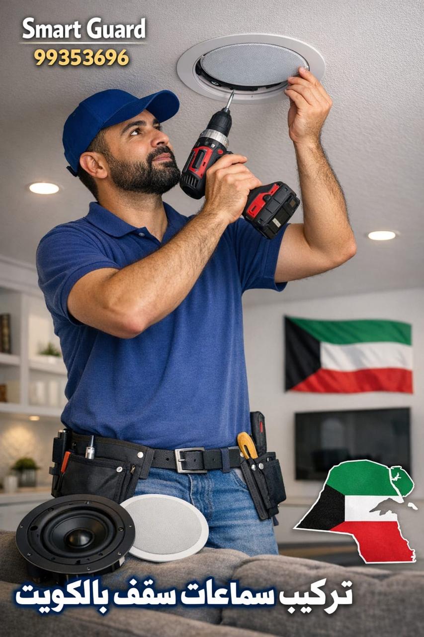 فني سماعات سقف
