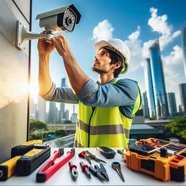 فني تركيب كاميرات مراقبة