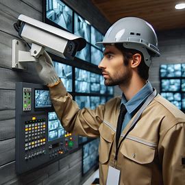 فني كاميرات مراقبه