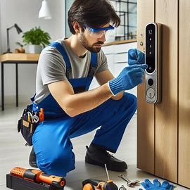 فني تركيب اقفال ذكية