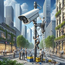 تركيب كاميرات واي فاي